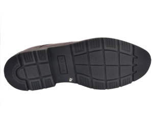 Zapatos Oxford Marrones para Hombre, con Cordones, Punta Cerrada, Antideslizantes, para Vestir, Oficina, Carrera, Color Sólido, Suela de Goma, para Todas las Temporadas - Product Image 5