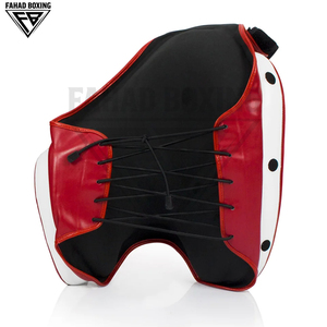Protector de Muslo para Boxeo, Color Rojo Sólido Premium, Alta Visibilidad, Equipo de Entrenamiento, Resistente, Personalizable, para Artes Marciales, 2026 - Product Image 4