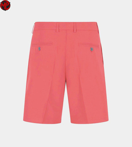 Pantalones Cortos de Golf Plisados para Hombre, Pantalones Cortos Deportivos Casuales Sólidos de Longitud Media para Verano, Diseño con Abertura y Cierre - Product Image 5