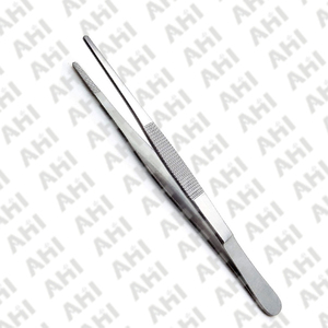 Pince à pansements droite à pointe dentelée en acier inoxydable de qualité médicale classe I certifiée CE AHI – Vente en ligne - Product Image 4