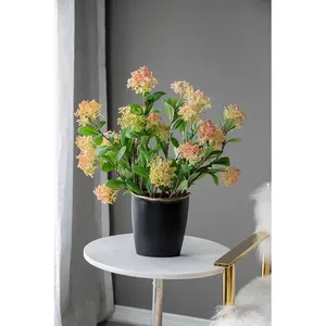Premium Gold Finish Iron Coastal Tabletop Flower <b>Vase</b> Eco-Friendly Large for Home Decoration by Zahid Exports ZE-3180Y - Product Image 3