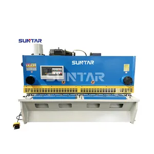 Sistema hidráulico SUNTAY 10*2500 máquina de corte de guillotina cortador de hoja de Metal con controlador TP10S