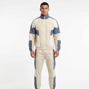 Custom Mens Set Zip up Nylon Breathable Funnel Neck <b>Jacket</b> Joggers Two Piece Windbreaker Set Tracksuits for Men custom logo - Product Image 5