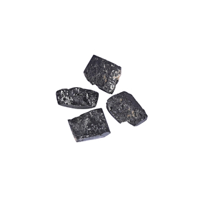 Tourmaline noire naturelle en pierres brutes - Cabochons à dos plat de tailles variées pour la fabrication de bijoux |   1 pièce - Product Image 1