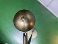 Lámpara de pie semi-LED 9W x 2 unidades CRI≥80 CT 3000K (Blanco Cálido), material: acero, altura de la lámpara: 1410mm, regulador táctil en el pantalla, IP20