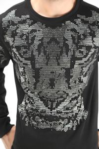 เสื้อสเวตเตอร์ระบายอากาศสำหรับผู้ชายเสื้อสเวตเตอร์ดีไซน์แบบใหม่โลโก้ตามสั่ง2025 - Product Image 3