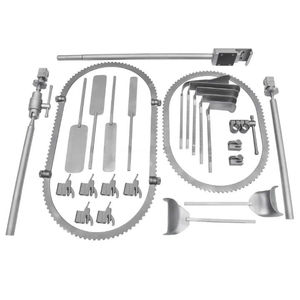 German Stainless Steel Bookwalter Retractor Complete Orthopedic Surgery Manual Self Retaining Retractors Set By <b>Blush</b> Surgical - Product Image 3