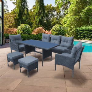 <span class=keywords><strong>Wicker</strong></span> đặt đồ nội thất ngoài trời giải trí ghế Bộ bàn <span class=keywords><strong>wicker</strong></span> đồ nội thất mây vườn - Product Image 4