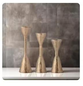 Decorative metal <b>candle</b> <b>stand</b> durable & stylish premium gold finished eye-catching <b>candle</b> pillar <b>stands</b> - Product Image 6