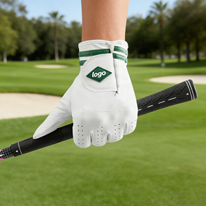 Custom Left-Handed Cadet Size Golf <b>Glove</b> Latest Model Made From Cabretta Leather Exclusive From Golf <b>Gloves</b> - Product Image 5