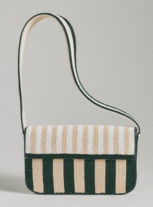Bolso de Hombro Bohemio con Cuentas y Bordado, Asa Única, Patrón de Limón Amarillo, para Uso Diario en Verano - Product Image 5