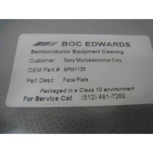 AMAT 0020-10771, PERF PLATE 150MM OX, BOC EDWARDS - อุปกรณ์และอะไหล่เซมิคอนดักเตอร์ระดับโลกที่เชื่อถือได้ - Product Image 1