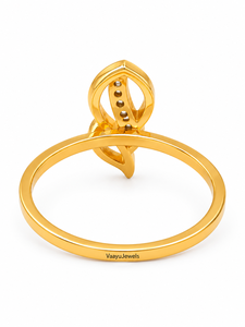 Anillo de Diamantes Cultivados en Laboratorio, Chapado en Oro Amarillo, Plata de Ley, Corte Redondo, de Lujo, para Mujer, en Oro de 10K, 14K, 18K, Plata 925, 935 - Product Image 4