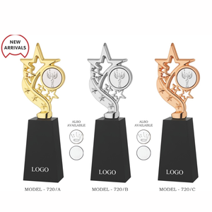 Star Shape Trophy with Custom Branding for Corporate and Promotional Events - Product Image 3