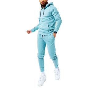 Gym Fitness Wear Pullover Acid Wash Survêtements pour hommes Fashion Wear Solid Color Men Acid Wash Tracksuit 2026 - Product Image 1