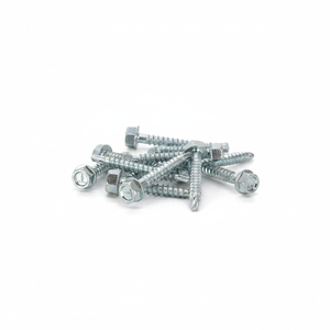 Tornillos de Acero al Carbono Clase 4.8 6.8 con Recubrimiento de Zinc, Rosca Gruesa, Cabeza Hexagonal, Autoperforantes, DIN/ANSI/ISO Modelo 16, Disponibles para OEM - Product Image 4