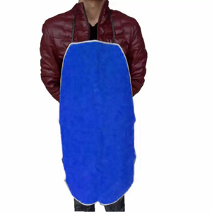 <b>Leather</b> Industrial Heavy Duty Cowhide Split <b>Leather</b> Welder Safety Apron Household Cleaning <b>Tools</b> Accessories Apron for Body - Product Image 5