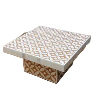 Base para Pastel Decorativa con Incrustaciones de Hueso, Arte Tradicional de Incrustaciones, Base de Lujo para Exhibición de Pasteles y Cupcakes para Centro de Mesa - Product Image 4