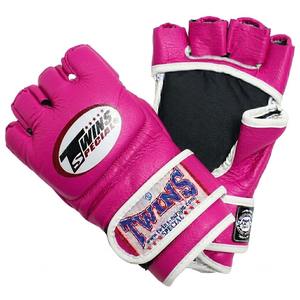 Guantes de MMA Profesionales Dobles de Cuero Rojo Auténtico con Cierre de Velcro de Medio Dedo, Equipo de Entrenamiento de Artes Marciales Unisex - Product Image 5