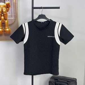 Active Style Men's Round Neck T Shirt <b>Foam</b> Fabric Quick Dry Breathable 160gsm Yarn Dyed - Product Image 4