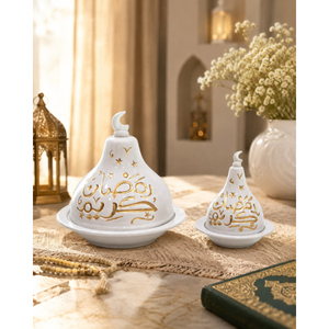 Plat de service en métal de haute qualité pour dattes, noix et fruits secs, organisateur de table pour la maison et le Ramadan, bols porte-dattes - Product Image 4