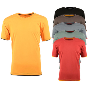 Camiseta Casual para Hombre, Ligera y Transpirable para Verano, con Logotipo Frontal, Cuello Redondo, Corte Regular, Manga Corta, Tejido Jersey - Product Image 6