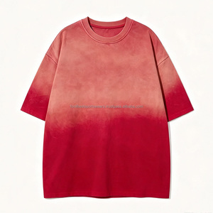 Camiseta Personalizada Roja de Cuello Redondo y Manga Corta para Hombre, Corte Regular, Ecológica, Transpirable, Antiarrugas, 100% Algodón, con Letra Serigrafiada - Product Image 2
