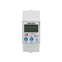 Meter Energi EM619002, Meter Daya, Meter kWh dengan Relay Bantu Terintegrasi untuk Pemutusan Arus Berlebih dengan Kontrol Jarak Jauh