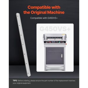 Heavy-Duty Steel Blade Replacement for Professional G450VS+ <b>Paper</b> <b>Trimmer</b> Professional <b>Paper</b> Cutter Machine Spare Blade - Product Image 3