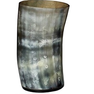 Verres à cocktail en corne naturelle sculptés à la main, personnalisés, lavables au lave-vaisselle, de luxe, pour la maison et la restauration, d'inspiration indienne - Product Image 1