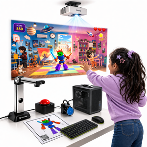 Machine de dessin interactive pour enfants, équipement de jeu, système d'animation et de croquis - Product Image 1