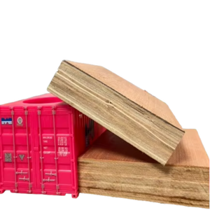 Conteneur de planches de contreplaqué pour revêtement de sol en bois massif, 19/21 couches, âme en bois dur, haute densité 670 kg/m - Product Image 1