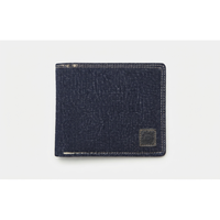 Dompet Resleting Berpanel Denim Internasional Paksphere Unisex Pendek Warna Solid Gaya Minimalis Untuk Penggunaan Sehari-hari dan Rumah Tangga