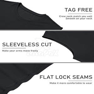 Ropa Deportiva Hecha en Pakistán, Camiseta sin Mangas Informal de Punto Transpirable, Venta Directa de Fábrica, Talla Grande, Ropa de Verano para Hombre - Product Image 6