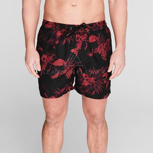 กางเกงขาสั้นผู้ชายแบบสวมใส่สบาย น้ำหนักเบา ระบายอากาศได้ดี แห้งเร็ว เอวยางยืด ผลิตจากโพลีเอสเตอร์ 100% สำหรับขายส่ง - Product Image 5