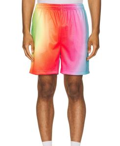 Short en maille de gymnastique à sublimation personnalisé Short en polyester imprimé de plage d'été respirant Short de basket-ball personnalisé pour hommes - Product Image 3