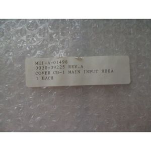 ฝาครอบ AMAT 0020-39225, CB-1, ช่องอินพุตหลัก, 800A - อุปกรณ์และอะไหล่เซมิคอนดักเตอร์ระดับโลกที่เชื่อถือได้ - Product Image 4