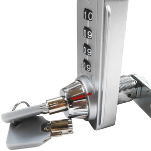 Serrure à combinaison à 4 chiffres de qualité supérieure, compatible avec clé maîtresse pour usage professionnel - Product Image 4