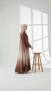 Ropa Islámica de Poliéster Suave de Lujo Urbano, Túnica de Manga Larga a la Moda, Abaya Musulmana para Mujer de Oriente Medio, Boda - Product Image 5