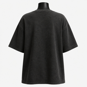 Camiseta de Verano para Mujer, Estilo Casual, Ecológica, de Manga Corta, Cuello Redondo, con Logotipo, en Color Liso - Product Image 3