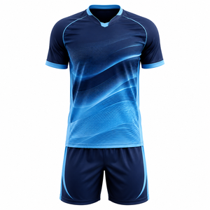 Fabricante de Camisetas de Fútbol al por Mayor, Proveedor de Uniformes de Fútbol Personalizados, Marca Privada OEM, Fábrica de Ropa Deportiva para Equipos, 100% Poliéster - Product Image 1