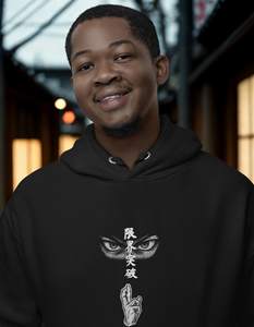 Sudadera con Capucha Ecológica Resistente al Sol, de Alta Calidad, Lavada al Ácido, con Mangas Largas, Estilo Vintage Desgastado, Diseño Sólido con Patrón Urbano - Product Image 2