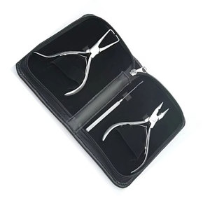 Kit Profesional de Herramientas para Extensiones de Cabello en Estuche de Cuero, Ajustable, para un Estilo Ilimitado, para Salón - Product Image 6