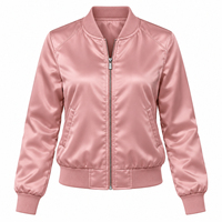 Blouson bomber d'hiver pour femme grande taille, col montant, haute qualité, personnalisé, séchage rapide et respirant, fabriqué au Pakistan