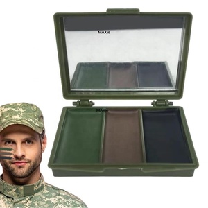 Bâton <span class=keywords><strong>de</strong></span> peinture pour le visage en 3 couleurs, peinture corporelle tactique imperméable pour la chasse, les <span class=keywords><strong>jeux</strong></span> CS - Product Image 1
