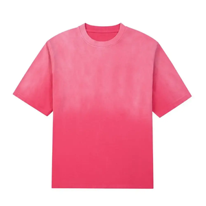 เสื้อยืดคอตตอน 270gsm คุณภาพสูง ไซส์ใหญ่ ยูนิเซ็กซ์ ล้างสีแบบแอซิดวอช สำหรับผู้ชาย เสื้อยืดพิมพ์ลายตามสั่งสำหรับผู้ชาย - Product Image 2