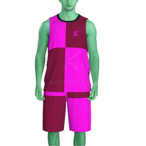 Tenue de basketball personnalisée grande taille en polyester, haute qualité, séchage rapide, respirante, nouvelle collection avec motifs imprimés, ensembles élégants - Product Image 4