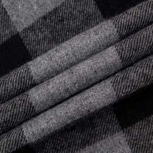 Chemise en flanelle classique pour homme, tendance et de qualité supérieure, 100% coton, respirante, infroissable, à carreaux, manches longues, boutonnée - Product Image 6