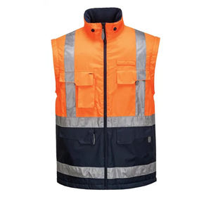 Fournisseur de vêtements professionnels à faible MOQ – Veste et pantalon réfléchissants imperméables multi-poches robustes, uniformes de sécurité coupe-vent - Product Image 4