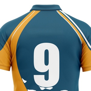 Camiseta Deportiva Sublimada OEM de Manga Corta, Algodón/Poliéster, Personalizable con Logotipo para Hombre - Product Image 2